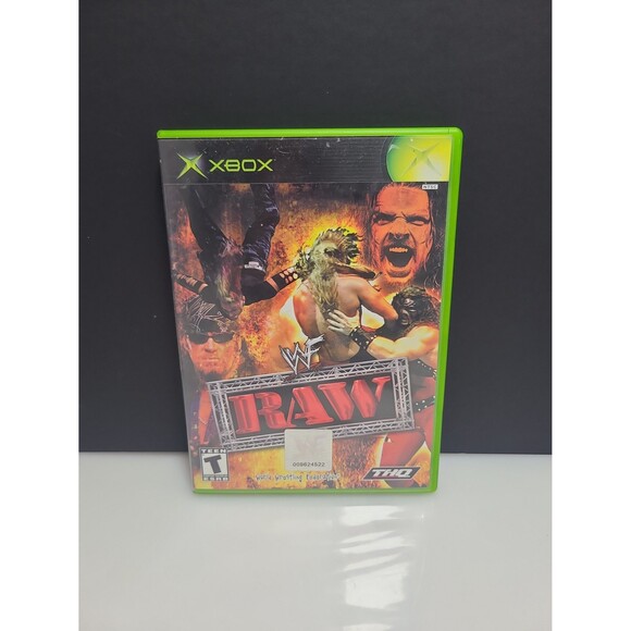 WWF Raw for Xbox with Manual - Picture 1 of 3